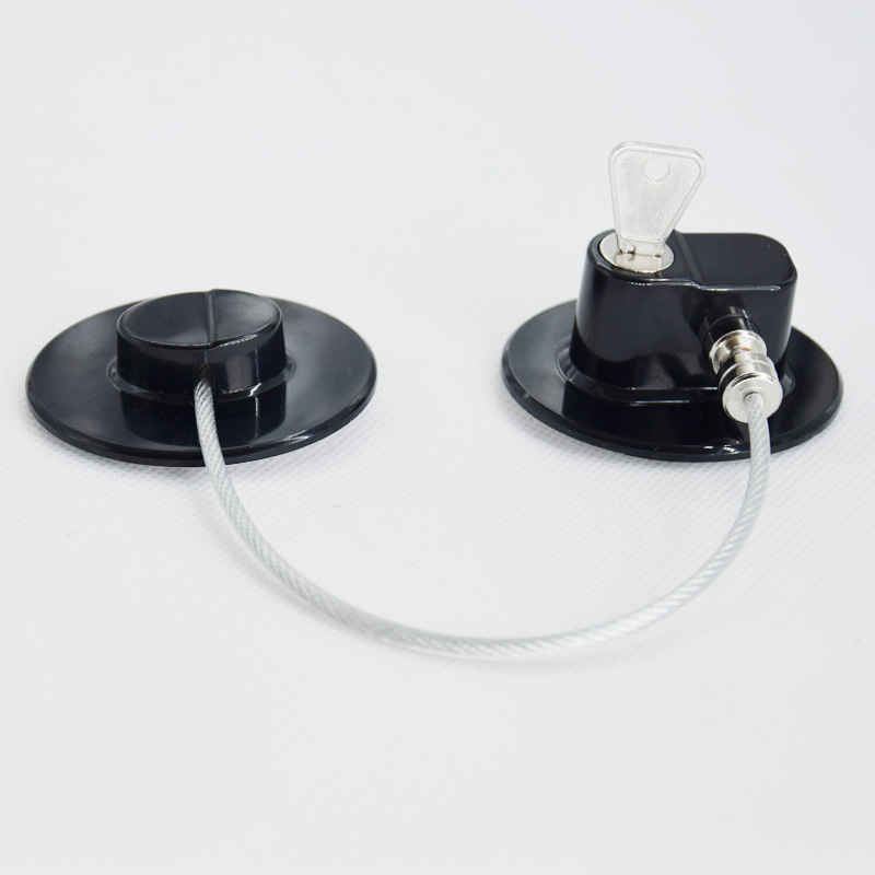 Hűtőszekrény/ajtózár - rozsdamentes acél + ABS, modell Refrigerator lock, típus Egyéb, felhasználási terület: Egyéb