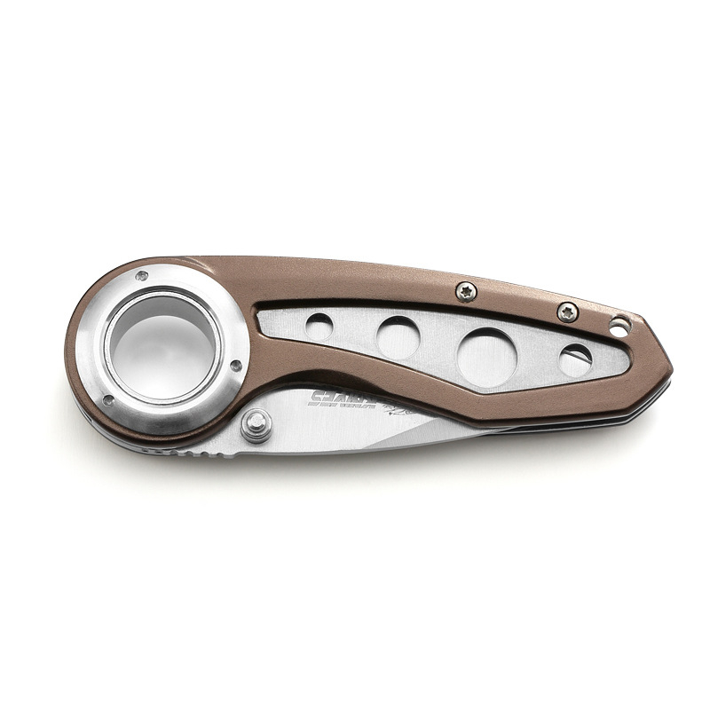 Taktički sklopivi nož – višestruki, brzo otvaranje, za samoodbranu, za vanjsku upotrebu, od nehrđajućeg čelika 3CR15