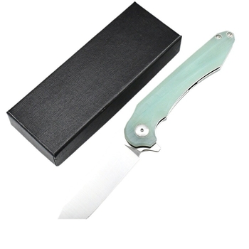 Ανοιγόμενο μαχαίρι εξωτερικού χώρου με υψηλή σκληρότητα, φορητό για αυτοάμυνα — λάμα 9,9 cm