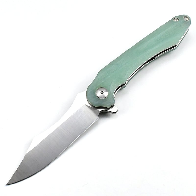Ανοιγόμενο μαχαίρι εξωτερικού χώρου με υψηλή σκληρότητα, φορητό για αυτοάμυνα — λάμα 9,9 cm