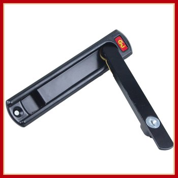 Ablakzár összecsukható, rejtett fogantyúval és kulccsal, gyémántos hálós ablakhoz