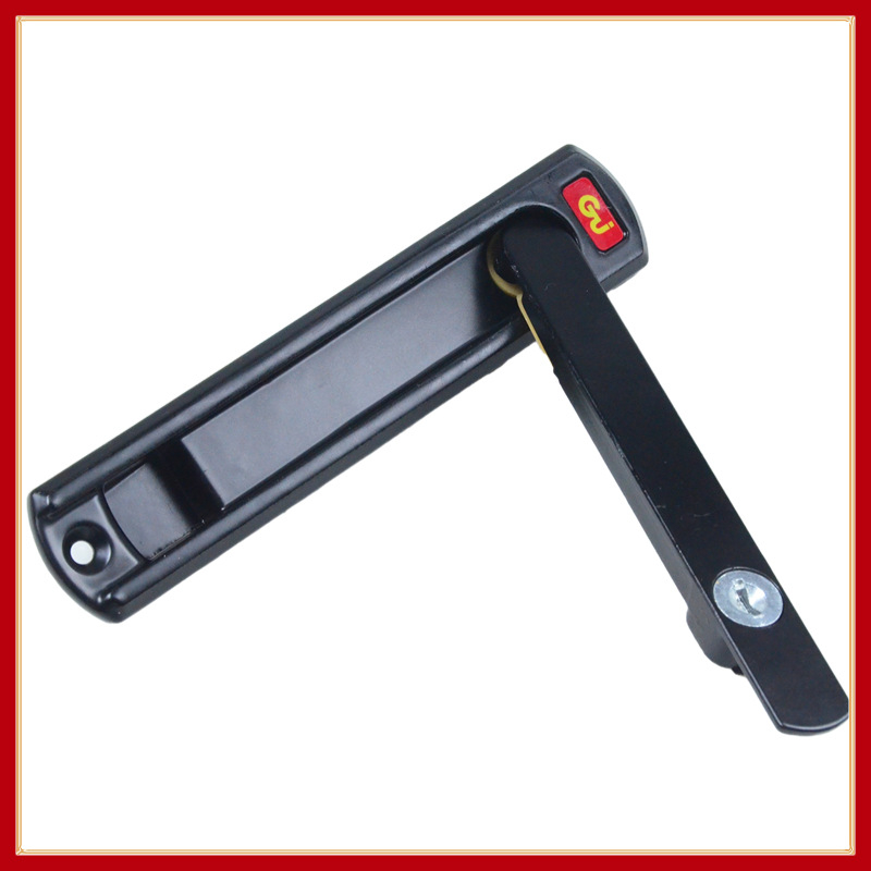 Ablakzár összecsukható, rejtett fogantyúval és kulccsal, gyémántos hálós ablakhoz