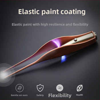 Σετ καθαρισμού αυτιών για παιδιά A&N με φωτιζόμενο ακροφύσιο, ανοξείδωτος χάλυβας 410, 22.8 g, 500 τεμ./κουτί