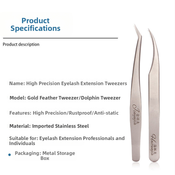 Σετ εργαλείων μακιγιάζ βλεφαρίδων: τσιμπίδα βλεφαρίδων, χρυσό clip φτερού, clip δελφινιού; Κατηγορία: Άλλα εργαλεία μακιγιάζ/ομορφιάς; Εισαγωγή: Όχι; Καθαρό περιεχόμενο: απευθυνθείτε στην εξυπηρέτηση πελατών