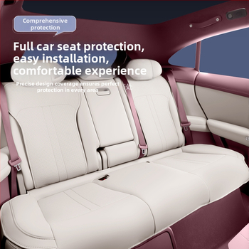 Podložka sedadla do auta kompatibilná s Xiaomi YU7, koža odolná proti špine, priedušná, štyri sezóny, prispôsobiteľná