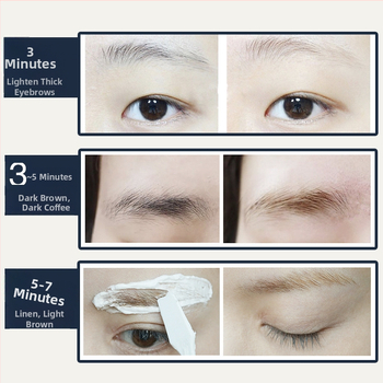 Κρέμα βαφής φρυδιών – παράγοντας βαφής και χρωστικό τατουάζ φρυδιών, 24 g σαφράν