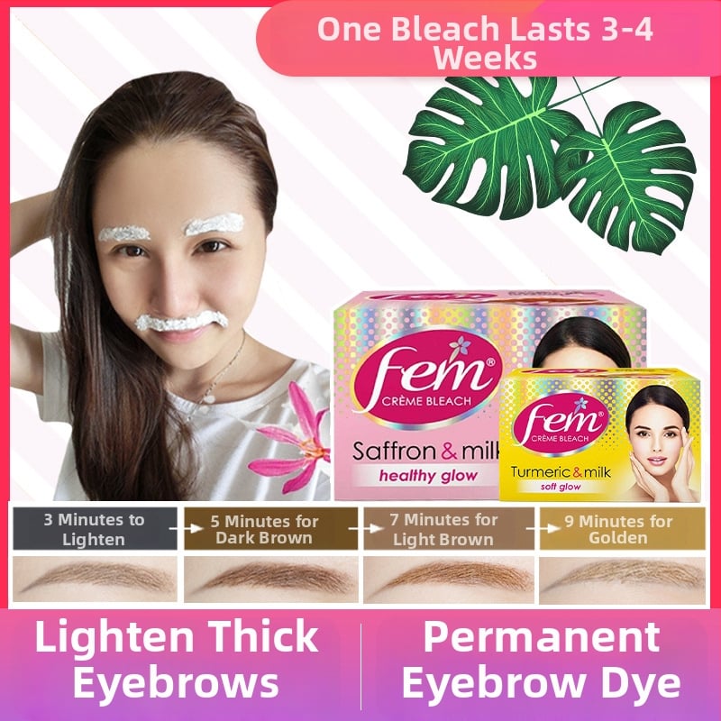 Κρέμα βαφής φρυδιών – παράγοντας βαφής και χρωστικό τατουάζ φρυδιών, 24 g σαφράν