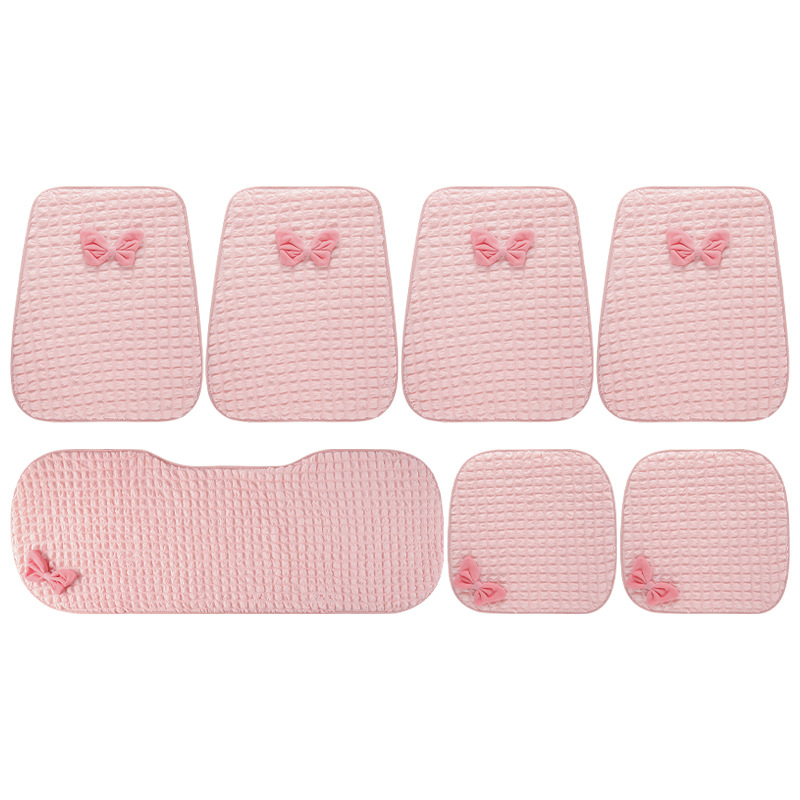 3D puff jastuk za auto sjedalo za sve sezone, kompatibilan s Euler Good Cat, Ballet Cat, Lightning Cat, White Cat, Black Cat — površina: poliester, punilo: spužva, stil uski struk, Cow Mom Craft