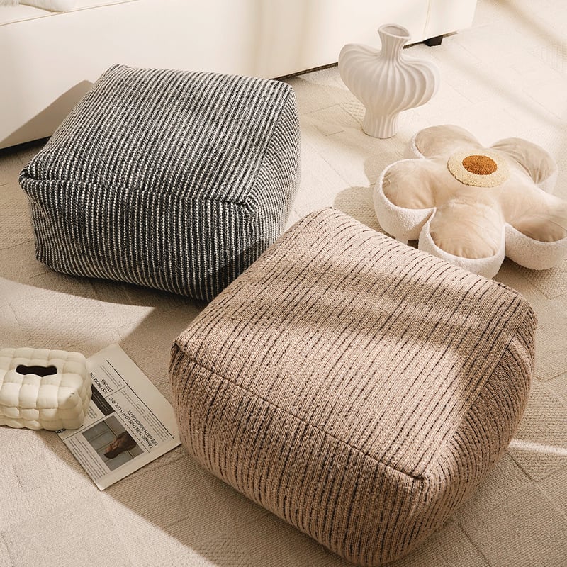 Youli Chenille jastuk za sjedenje – Punilo od pjenastih kuglica, Moderan minimalistički stil