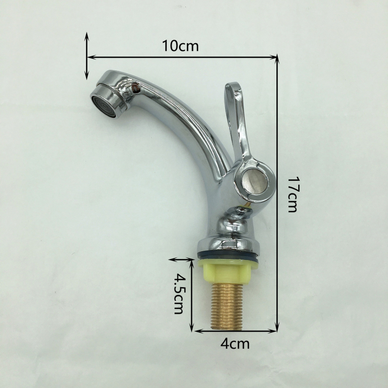 Zidni ugradbeni mješalica od cinkove legure XKS-1216DD s keramičkim disk ventilom, 0–80°C