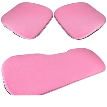 Sjedalo jastuk za automobil, set od tri dijela, za sve sezone, punilo od velura, površina od kože zrnastu strukturu