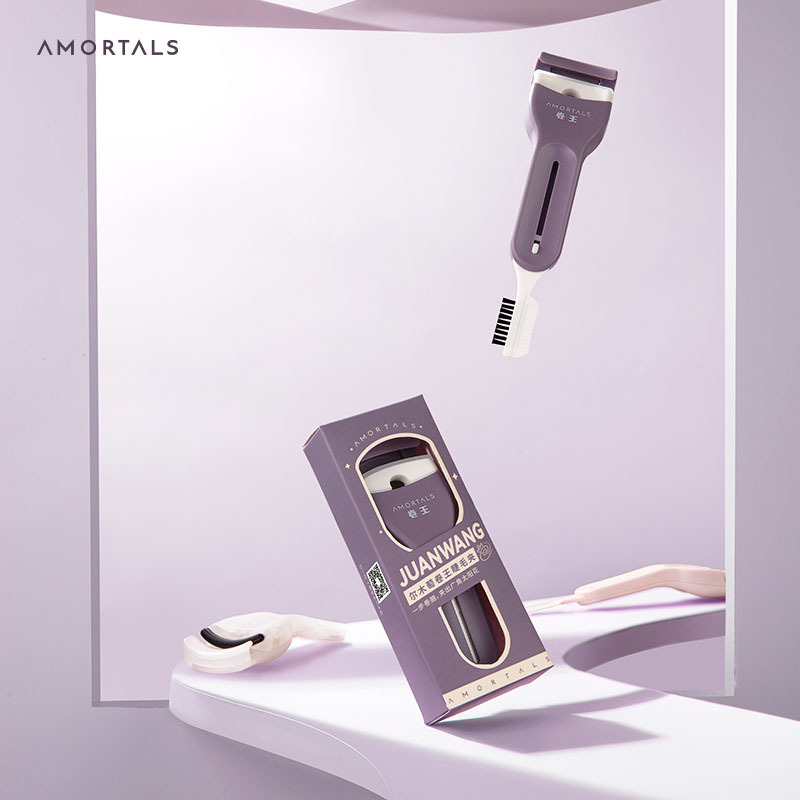 Ψαλίδι βλεφαρίδων, φορητό με ευρύ γωνίας καμπύλης, χωρίς τσίμπημα βλεφάρων (χειροκίνητο, μη ηλεκτρικό)