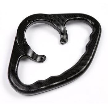 Suport pentru pasager spate Yamaha MT07 MT09 (2013–2016) cu braț pentru capacul rezervorului