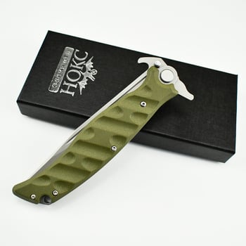 Sklopivi nož s G10 drškom, za vanjsku upotrebu, samoobrana, prijenosno, brzo otvaranje
