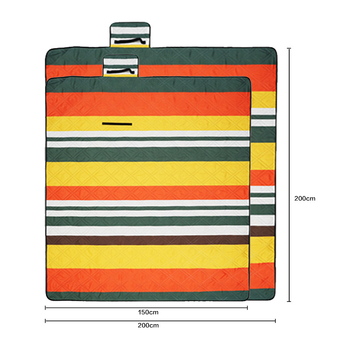 Eric kültéri kemping matrac – vastagított, nedvességálló, csúszásmentes, hajtogatható, 2–4 személyre