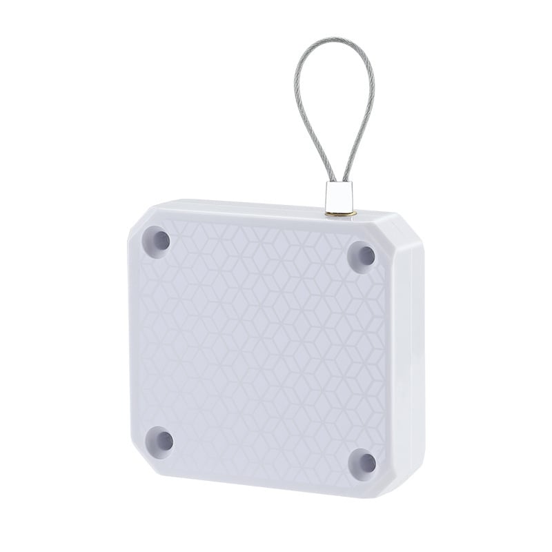 Fúrás nélküli ajtózáró automata – fa-, fém- és vasajtókhoz; anyagok: műanyag és rozsdamentes acél; modern minimalista stílus