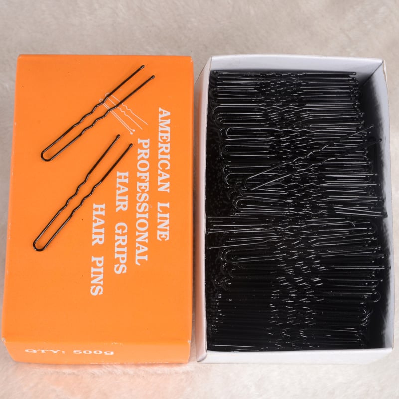 U-oblik čep za kosu od čelika, styling dodatak, Colorful Ran