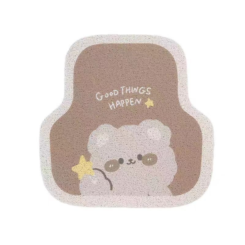 Covorașe auto Capybara — Decorativ, Rezistente la murdărie și uzură, Ușor de curățat (Logo imprimat, Potrivire generală, Personalizare disponibilă)