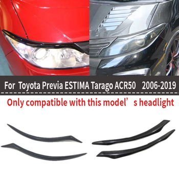 HG Sprâncene pentru faruri din fibră de carbon pentru Acr50 Daihatsu Previa/Estima Tarago