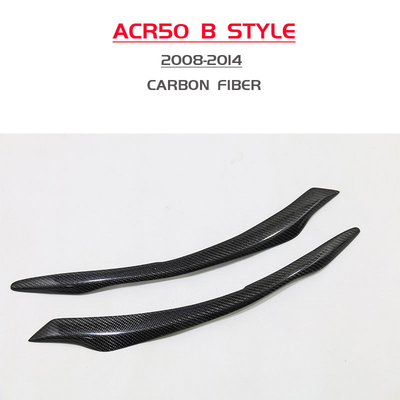 HG Sprâncene pentru faruri din fibră de carbon pentru Acr50 Daihatsu Previa/Estima Tarago