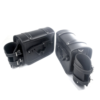 Kožna bočna torbica za Honda Baby CC110 motocikl s brzom otpuštanjem, dodatak nosaču prtljage, Yuyang