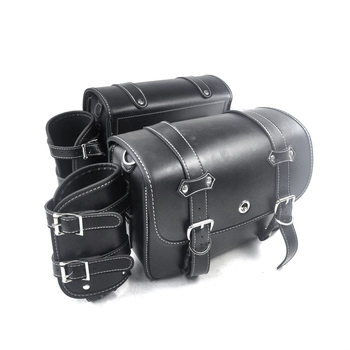 Kožna bočna torbica za Honda Baby CC110 motocikl s brzom otpuštanjem, dodatak nosaču prtljage, Yuyang