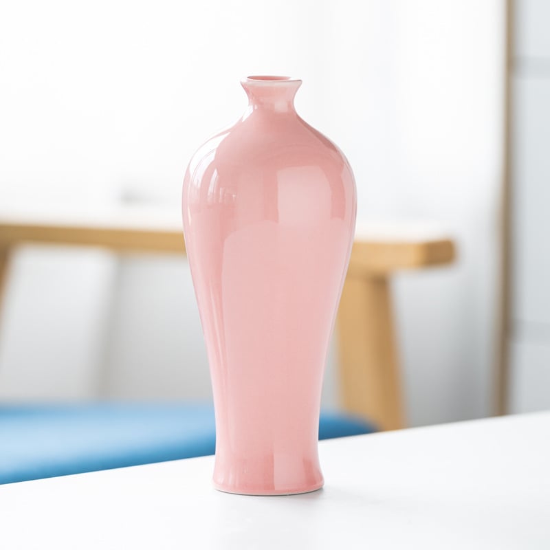 Κεραμικό βάζο, χειροποίητο, ψημένο σε υψηλή θερμοκρασία, απλό και μοντέρνο ύφος, κατάλληλο για γραφεία, ξενοδοχεία και διακόσμηση σπιτιού