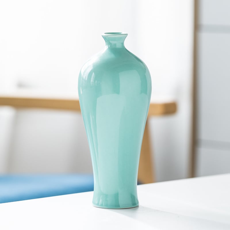 Κεραμικό βάζο, χειροποίητο, ψημένο σε υψηλή θερμοκρασία, απλό και μοντέρνο ύφος, κατάλληλο για γραφεία, ξενοδοχεία και διακόσμηση σπιτιού