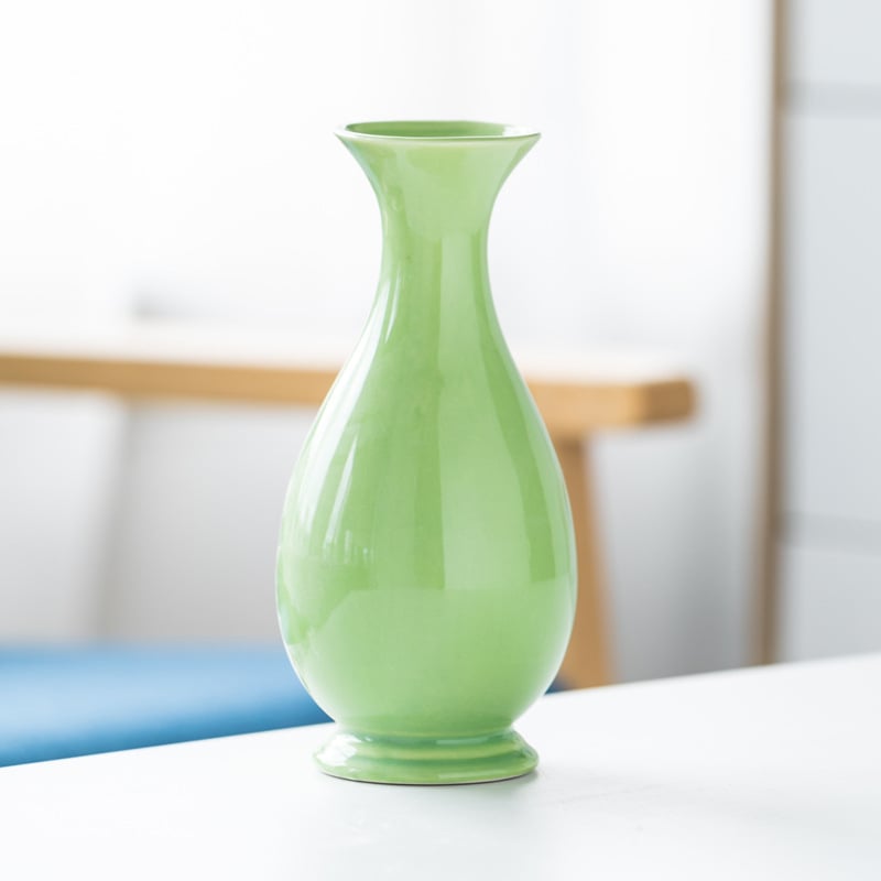 Κεραμικό βάζο, χειροποίητο, ψημένο σε υψηλή θερμοκρασία, απλό και μοντέρνο ύφος, κατάλληλο για γραφεία, ξενοδοχεία και διακόσμηση σπιτιού