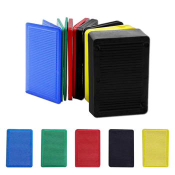 Ablak-támasz – PP műanyag spacer blokkok a teherhordó telepítéséhez ablakok és ajtók esetén; vastagság 1,5–10 mm