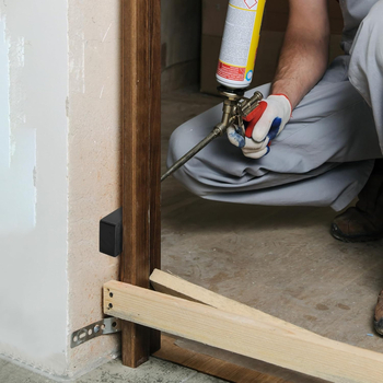 Ablak-támasz – PP műanyag spacer blokkok a teherhordó telepítéséhez ablakok és ajtók esetén; vastagság 1,5–10 mm