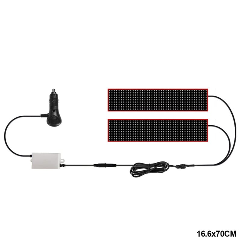 Εσωτερικό φως αυτοκινήτου με ευέλικτη RGB οθόνη – σχέδιο ματιού διαβόλου, 12–24V, 5W, υλικό LED+PV+gel σιλικόνης