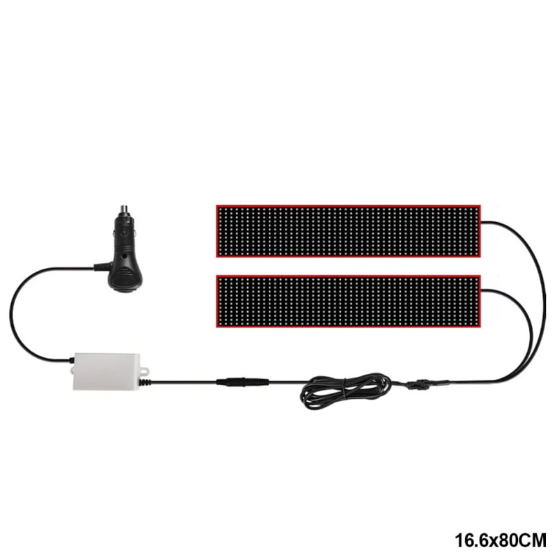 Εσωτερικό φως αυτοκινήτου με ευέλικτη RGB οθόνη – σχέδιο ματιού διαβόλου, 12–24V, 5W, υλικό LED+PV+gel σιλικόνης