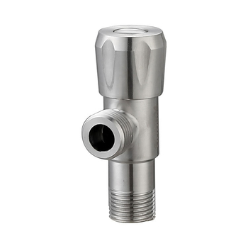 Valvă triunghiulară cu trei căi pentru WC și boiler, din oțel inoxidabil 304, montaj încastrat în perete, model XMS-1002, Ø15 mm, presiune 1.0 MPa