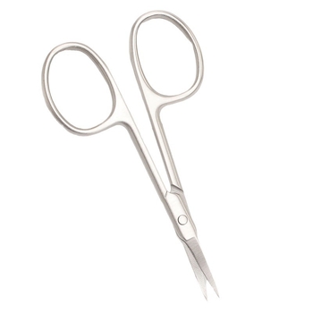 Nerđajući čelik škarice za obrve s oštrim vrhovima – alat za šminkanje obrva i trepavica, Grand Exhibition, 14,8 g