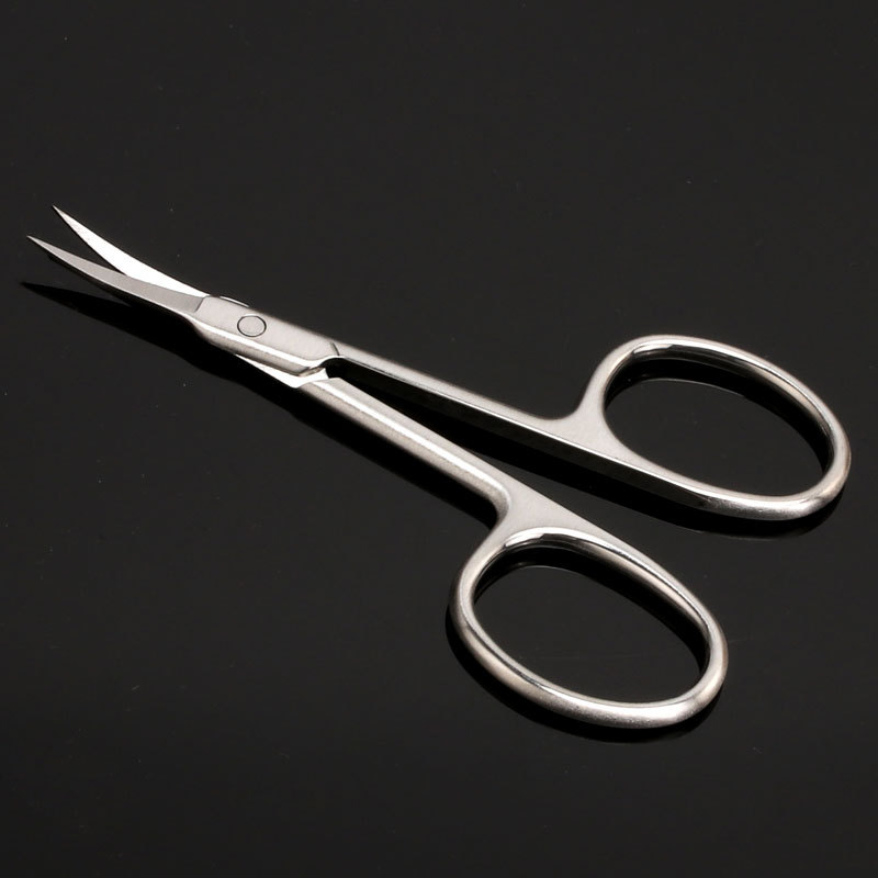 Nerđajući čelik škarice za obrve s oštrim vrhovima – alat za šminkanje obrva i trepavica, Grand Exhibition, 14,8 g