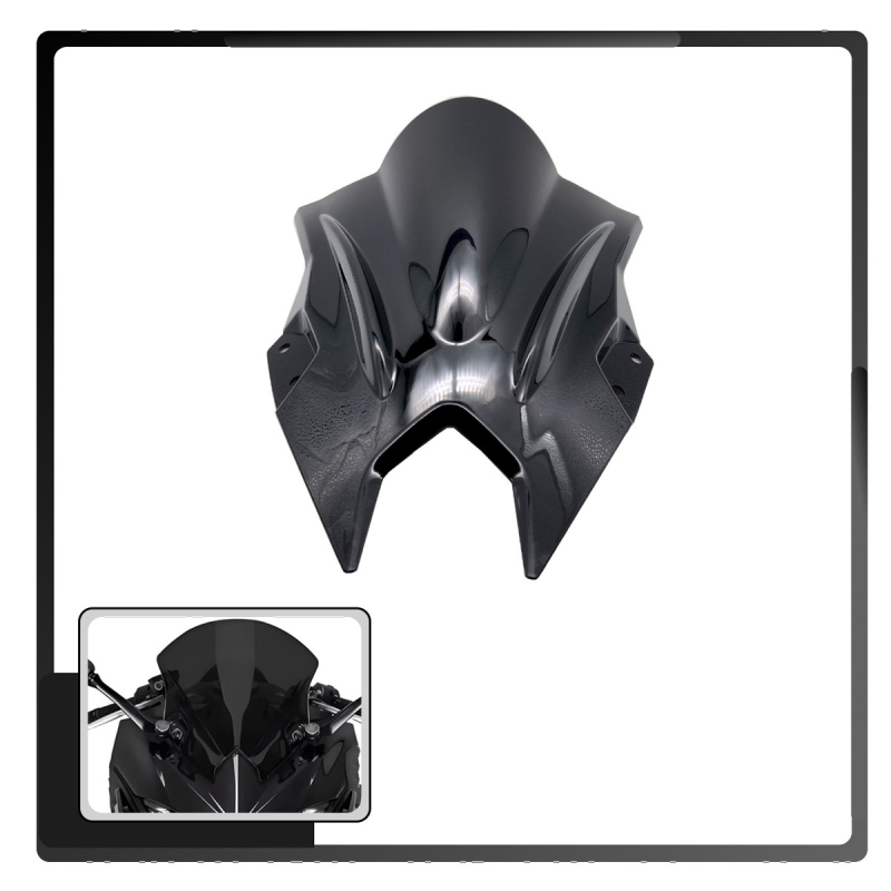 Df167 Polikarbonatni prednji vjetrobran Kawasaki Ninja 500 EX/SE (2024-2025)