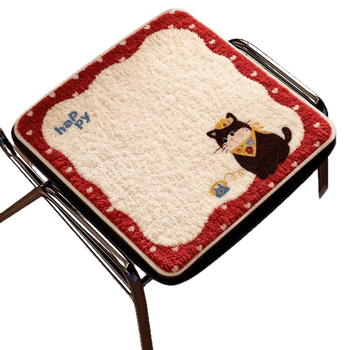 Xingshunda ülőpárna — poliészter anyag, töltet poliészter rostokból; rajzolt és geometriai minta; nappali, hálószoba, iroda vagy erkély használatra.