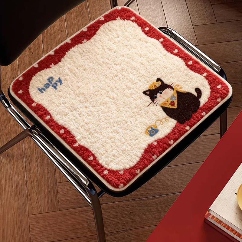 Xingshunda ülőpárna — poliészter anyag, töltet poliészter rostokból; rajzolt és geometriai minta; nappali, hálószoba, iroda vagy erkély használatra.