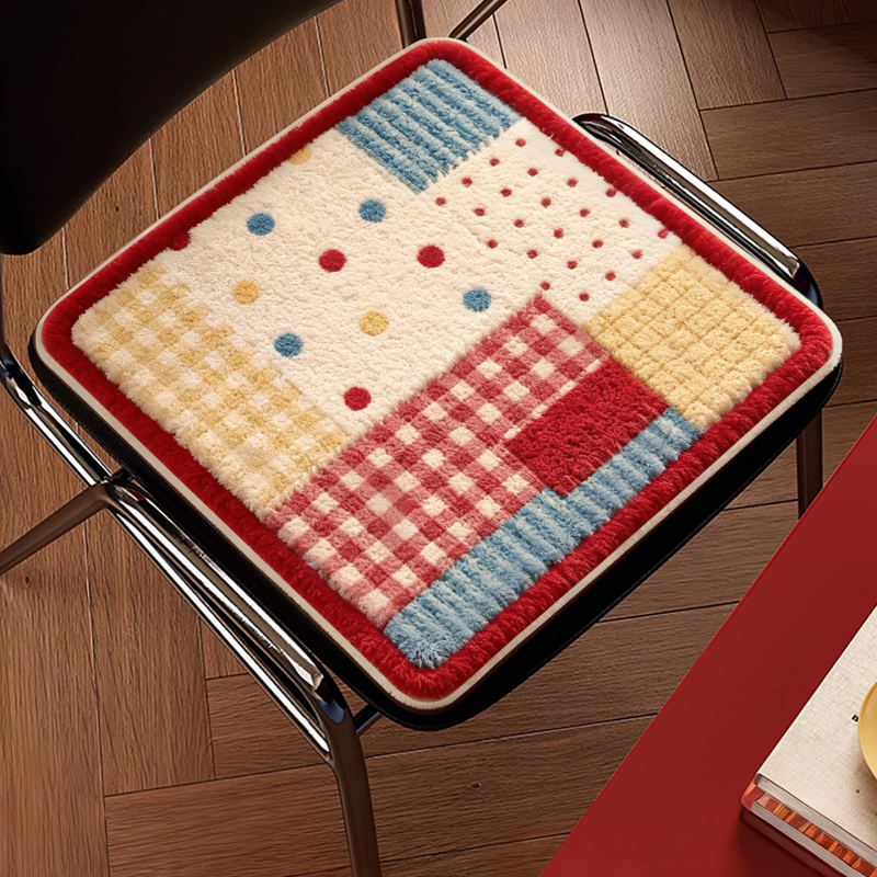 Xingshunda ülőpárna — poliészter anyag, töltet poliészter rostokból; rajzolt és geometriai minta; nappali, hálószoba, iroda vagy erkély használatra.