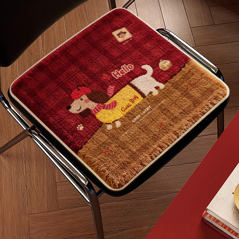 Xingshunda ülőpárna — poliészter anyag, töltet poliészter rostokból; rajzolt és geometriai minta; nappali, hálószoba, iroda vagy erkély használatra.