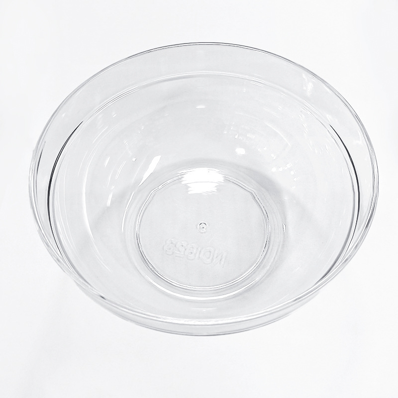 Arctisztító medence – átlátszó műanyag, kör alakú, kis méretű, spa és mindennapi használatra