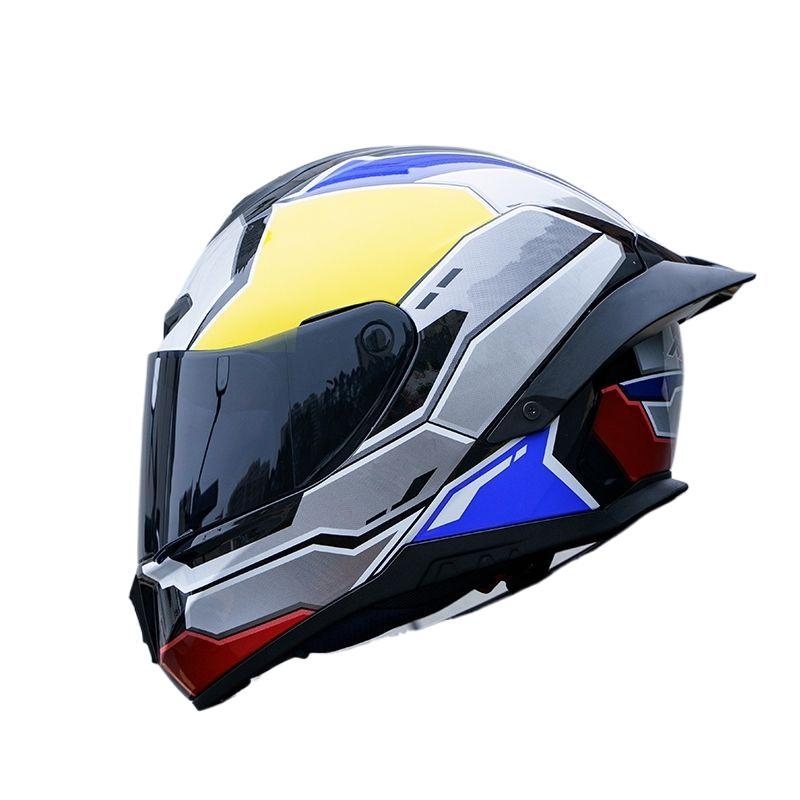 Casca moto unisex, full-face, carcasă ABS, certificat TCO99, pregătită pentru drum, utilizare de iarnă