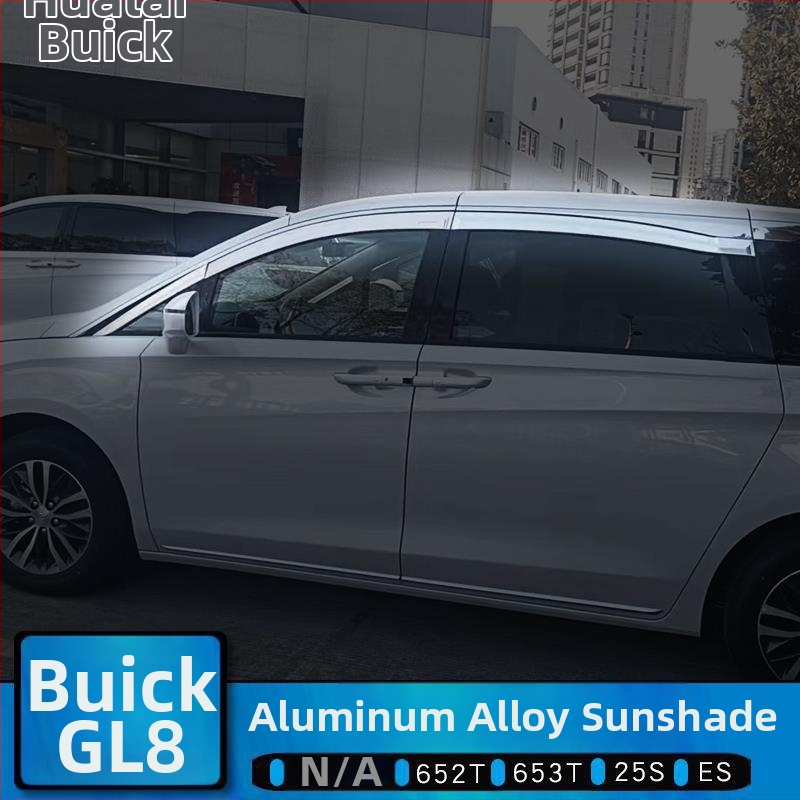 Dážďová ochranná ozdoba obočia pre Buick GL8 ES/653T/652T — Just Right, Materiál: Iný, Spracovanie: Prispôsobenie k dispozícii