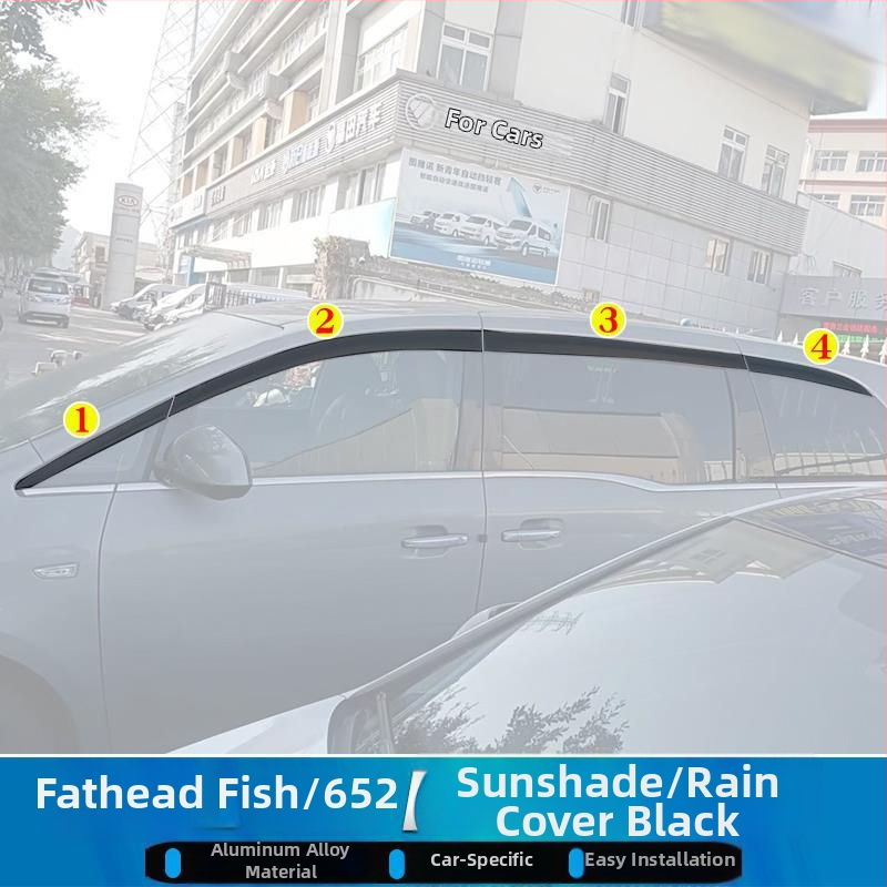 Dážďová ochranná ozdoba obočia pre Buick GL8 ES/653T/652T — Just Right, Materiál: Iný, Spracovanie: Prispôsobenie k dispozícii