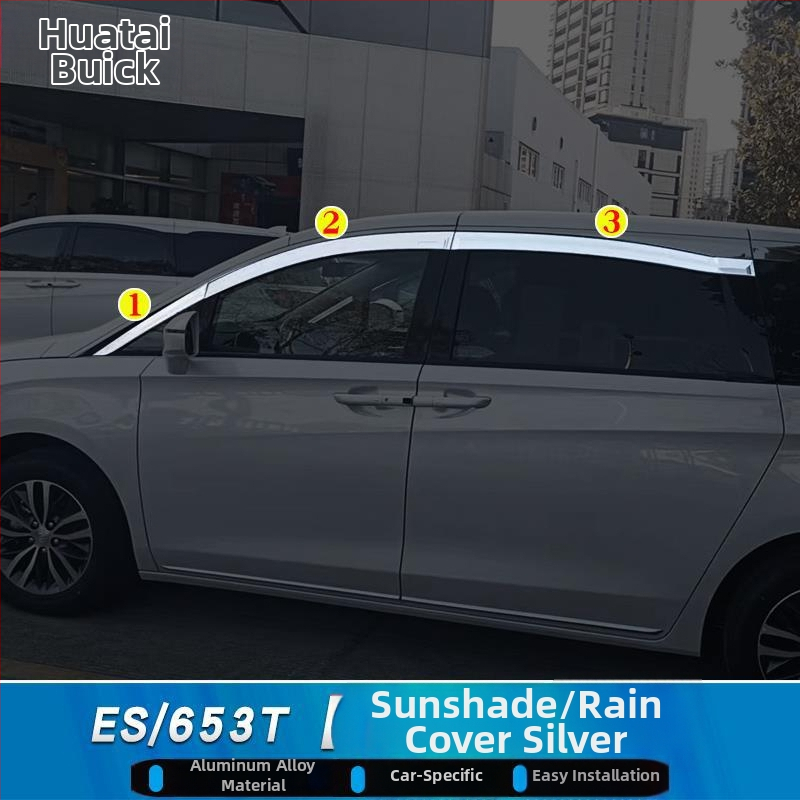 Dážďová ochranná ozdoba obočia pre Buick GL8 ES/653T/652T — Just Right, Materiál: Iný, Spracovanie: Prispôsobenie k dispozícii