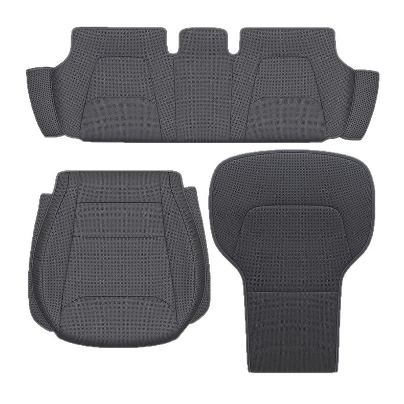 Zaštitna jastučnica za sjedalo Tesla Model Y — memory foam punjenje, PU površina, prozračna, set,Originalni stil