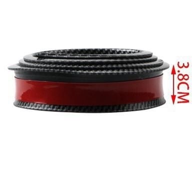 Pojas protiv sudara za blatnik, silikon, karbonski uzorak, model wheel eyebrow, opća kompatibilnost