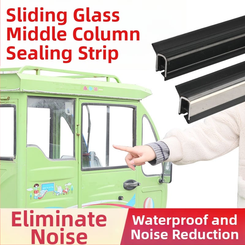 Λωρίδα σφράγισης θυρών και παραθύρων — καουτσούκ, καθολική εφαρμογή, για ηλεκτρικό τρίκυκλο με κλειστό όχημα