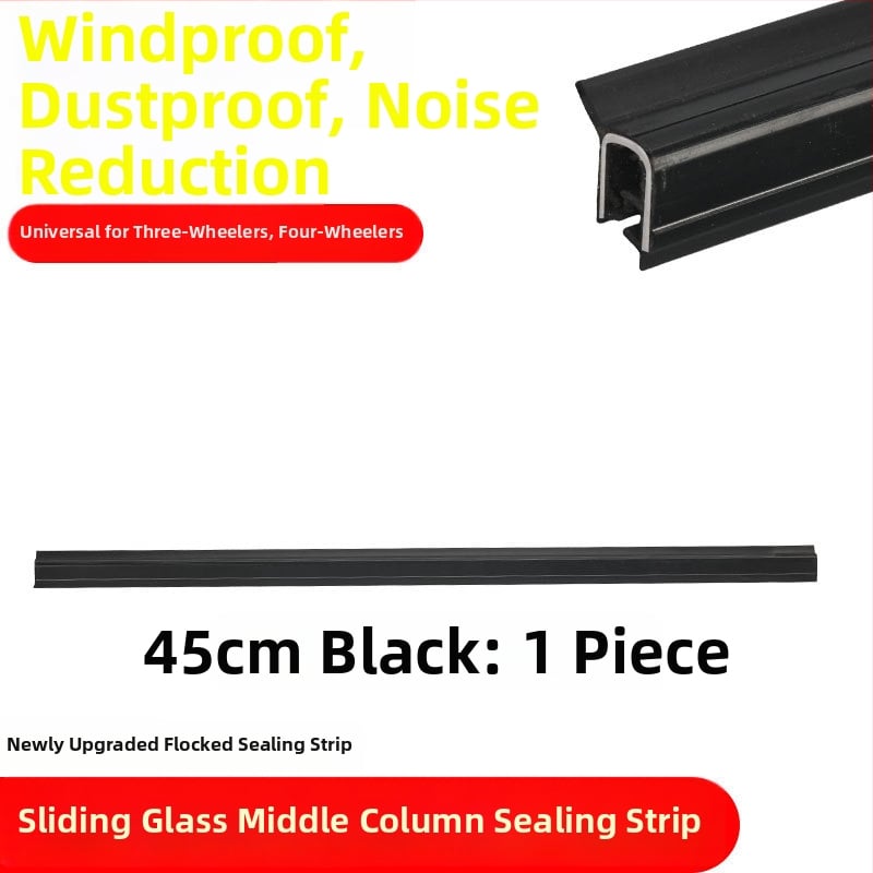 Λωρίδα σφράγισης θυρών και παραθύρων — καουτσούκ, καθολική εφαρμογή, για ηλεκτρικό τρίκυκλο με κλειστό όχημα